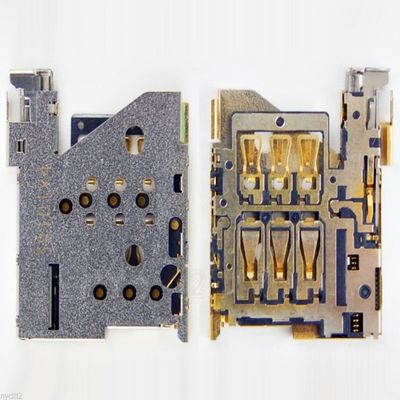 Gametown Sim Card Slot Holder Tray Sim Card Reader Socket for Nokia Lumia 1520