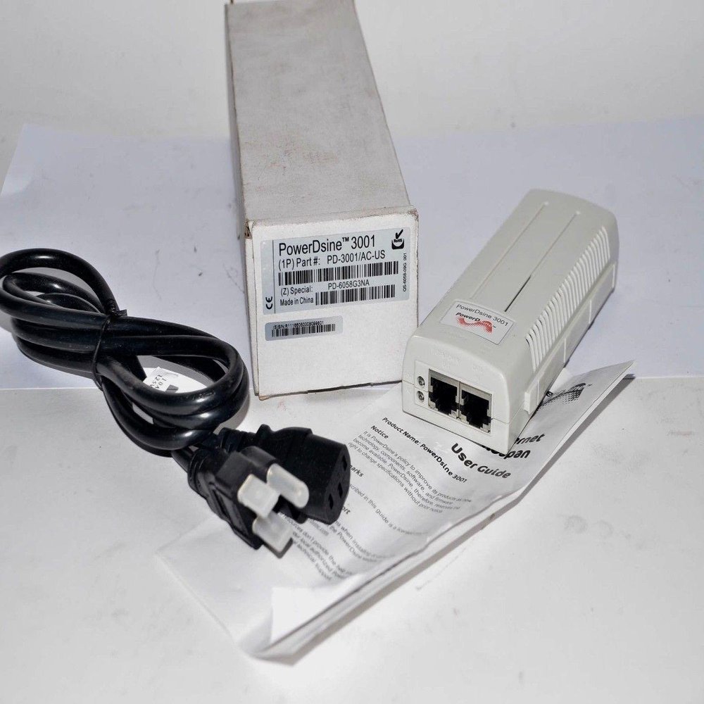 PowerDsine 3001 POE Injector Power over Ethernet