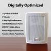 Dual Electronics LU43PW 4" 3-Way High Performance Outdoor Indoor Wired Speakers | Effortless Set Up | Home, Pool, Patio, Garage Use | Weather Resistant | Expansive Stereo Sound Coverage | White view 3
