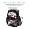 Kensington Contour Laptop Bag - 15.6 Inch Laptop Backpack for Men & Women, Ergonomic, Water Resistant and has SnugFit Protection System, Black (1500234) view 2