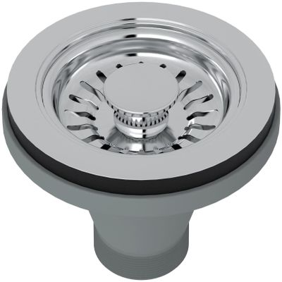 ROHL 736APC Manual Basket Strainer w/o Remote Pop-Up