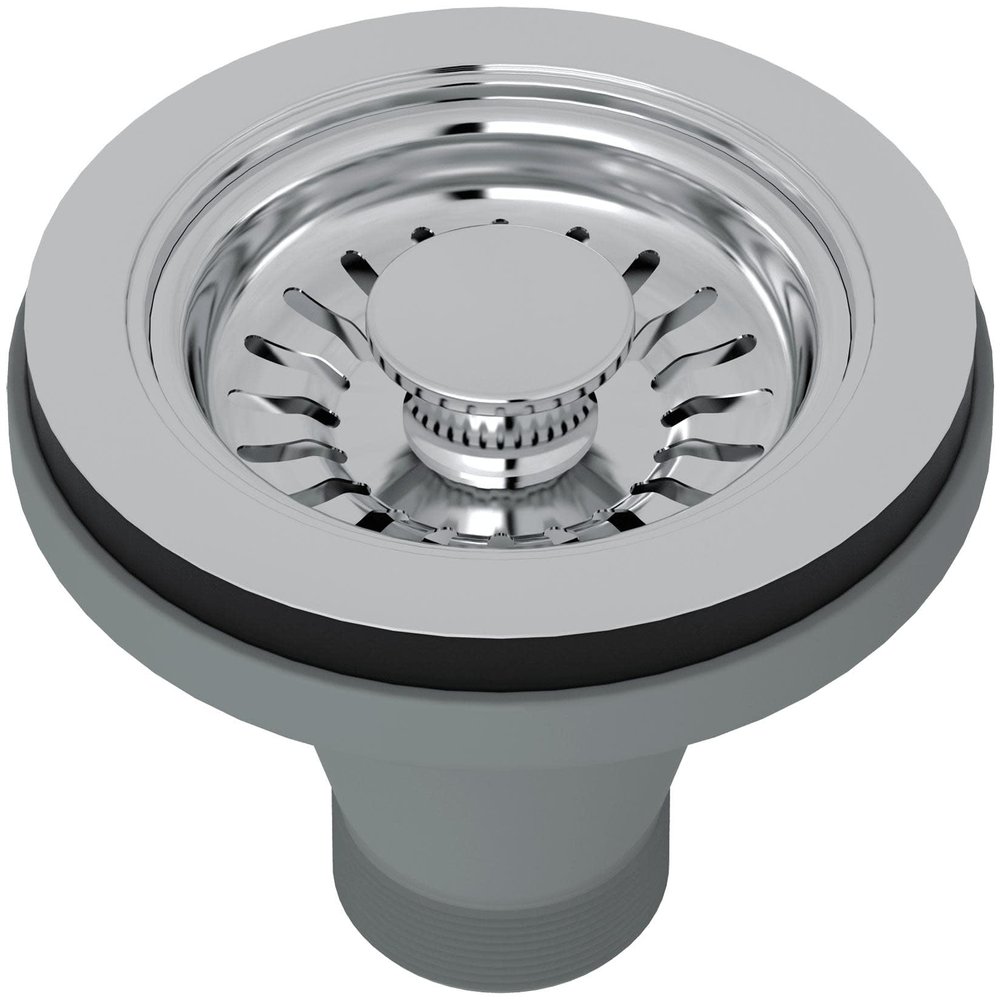 ROHL 736APC Manual Basket Strainer w/o Remote Pop-Up