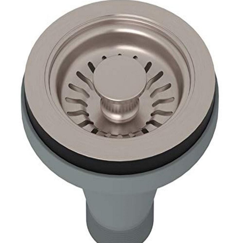 ROHL 738STN Manual Basket Strainer w/o Remote Pop-Up