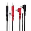 Hosa CRA-203DJ Stereo Interconnect, Dual RCA to Dual Right-angle RCA with Ground Wire, 9.8 Feet view 3