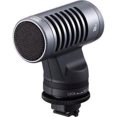 Sony ECMHST1 Stereo Microphone for DCR-HC96, DCR-DVD305, 405, 505, DCR-SR80, 100, HDR-HC3, HC5 & HDR-UX5 Camcorders