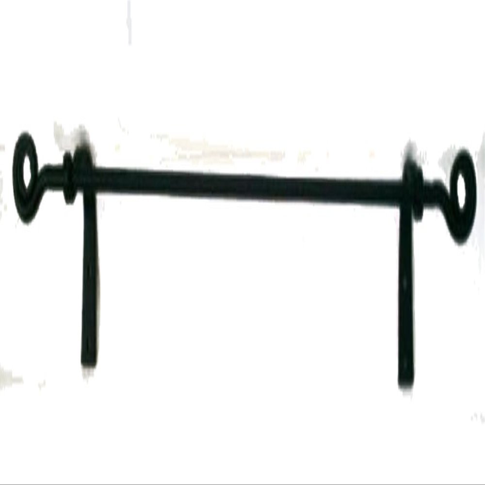 Amish Wrought Iron Towel Bar Scroll Ends Small Made