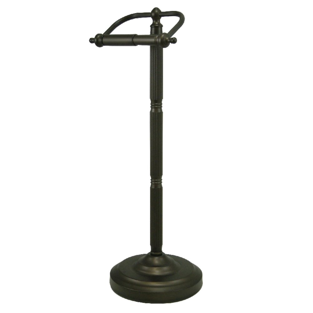 Kingston Brass CC2105 Georgian Pedestal Paper Holder, 21-1/2-Inch, Oil Rubbed Bronze