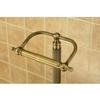 Kingston Brass CC2103 Georgian Pedestal Paper Holder, Antique Brass 21-1/2" view 3