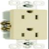 Pass & Seymour 885ICP TradeMaster 15 Amp 125-Volt AC Decorator Receptacle, Ivory, 10-Pack view 1