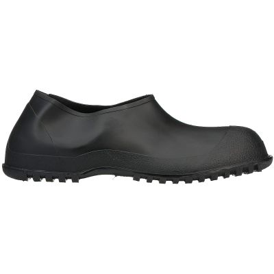 WORKBRUTES 35111.XS Hi-Top Overshoe Cleated Outsole PVC Boot, X-Small, Black