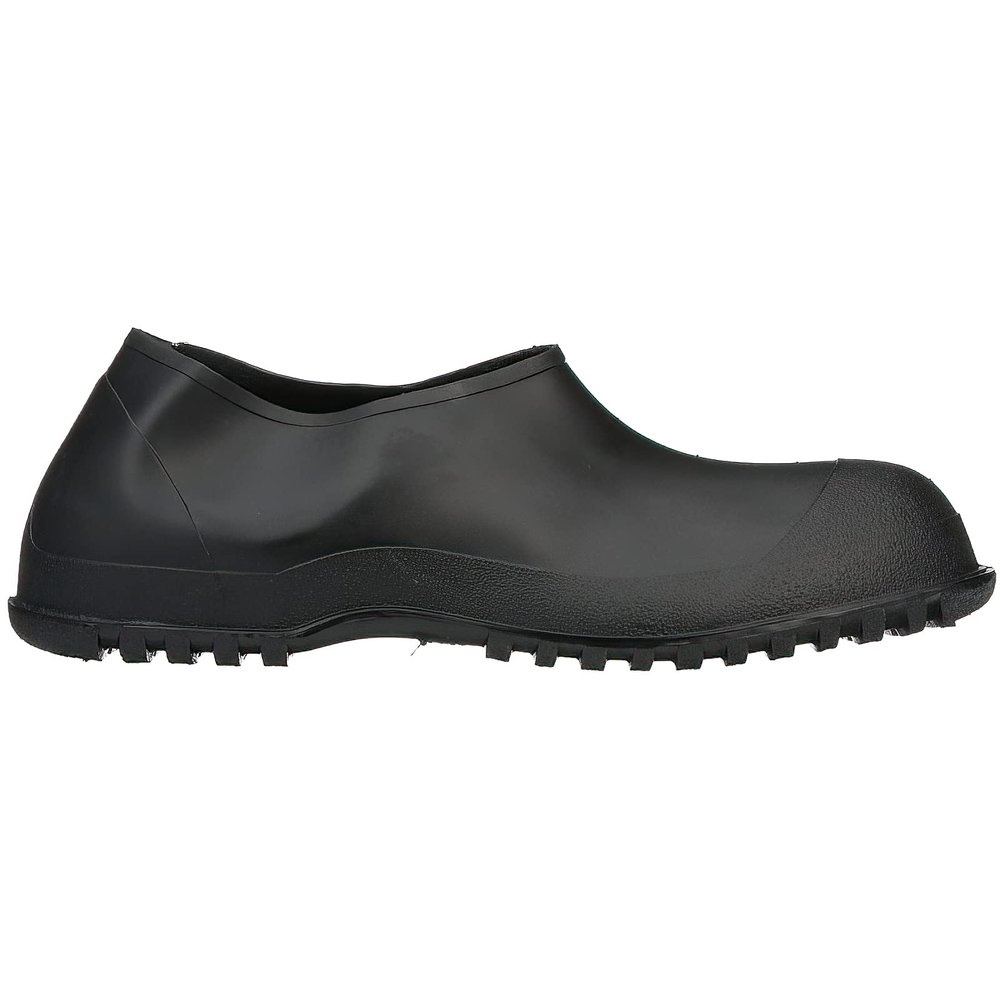 WORKBRUTES 35111.XS Hi-Top Overshoe Cleated Outsole PVC Boot, X-Small, Black