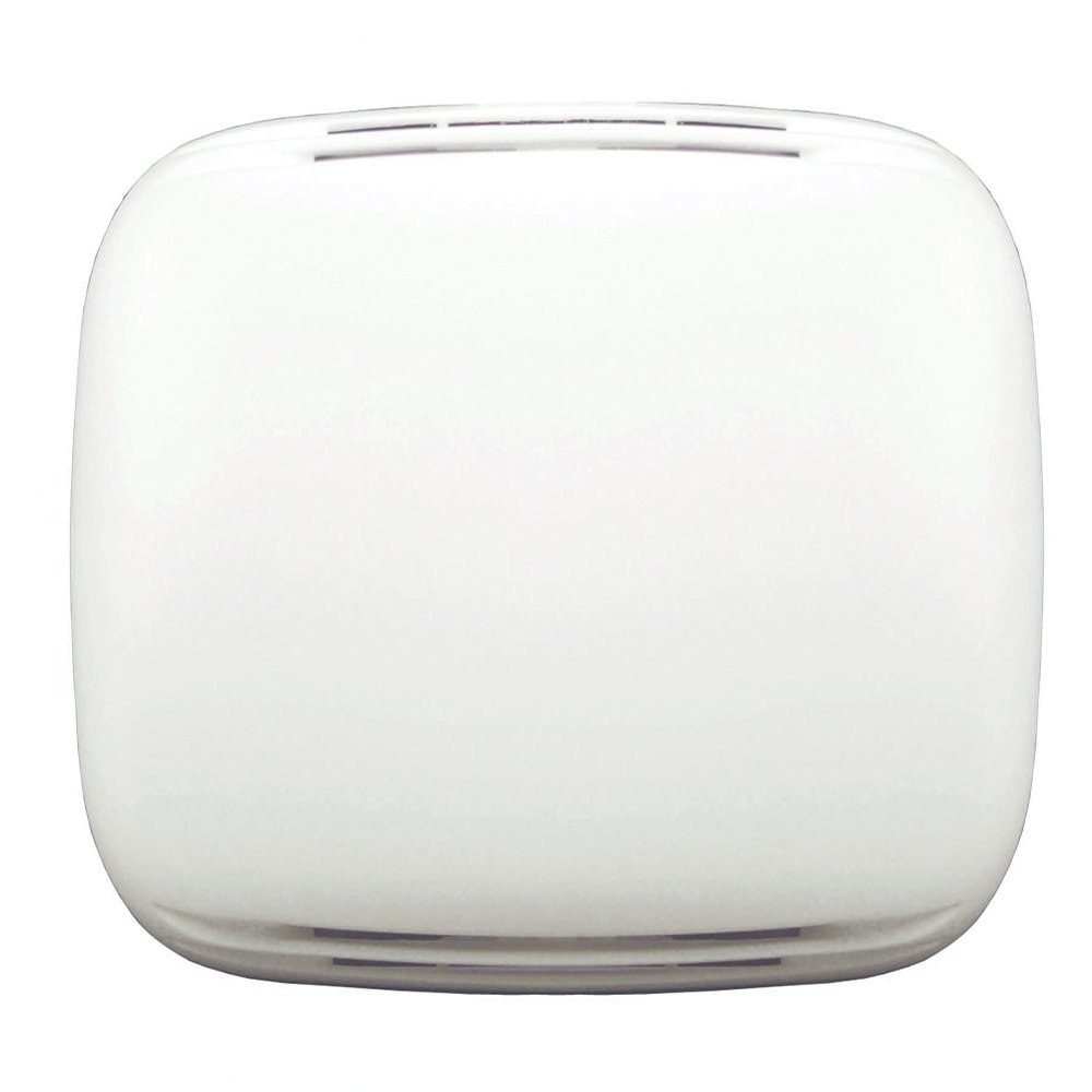Heath Zenith SL-2735 Sleek Modern Design Wired Doorbell with 2 Chime Sounds, 8.86"W x 1.61"D x 5.39"H, White