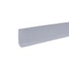 MD Building Vinyl Wall Base, Silver Gray, 2-1/2in x 120ft view 1
