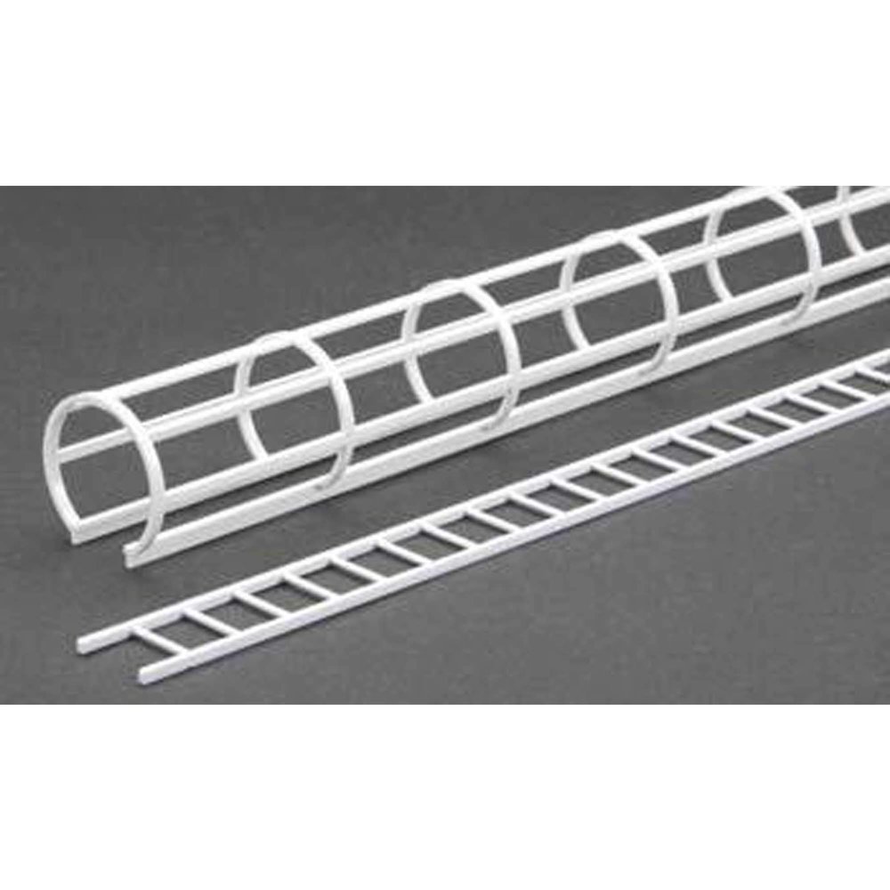 Plastruct CLS-16 G Ladder w/Cage PLS90975 Plastic Building Supplies