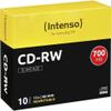 Intenso CD-R 80-Minute 700 Mb 12X Speed Re-Writable CD Media Slim Jewel Case (Pack of 10) view 1