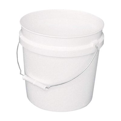LEAKTITE 2GLSKD 2-Gallon White Plastic Pail