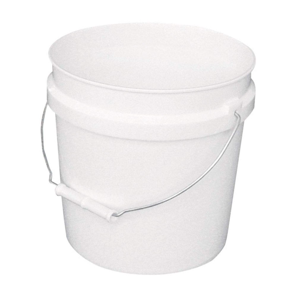 LEAKTITE 2GLSKD 2-Gallon White Plastic Pail