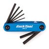 Park Tool AWS-10 Fold-Up Hex Wrench Set view 1