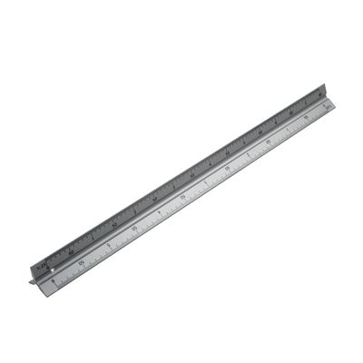 Aluminium Triangle Scale Rule 300mm