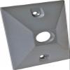 Bell Weatherproof 1/2 Gray Weatherproof Lamp Cover 5186-0 view 1