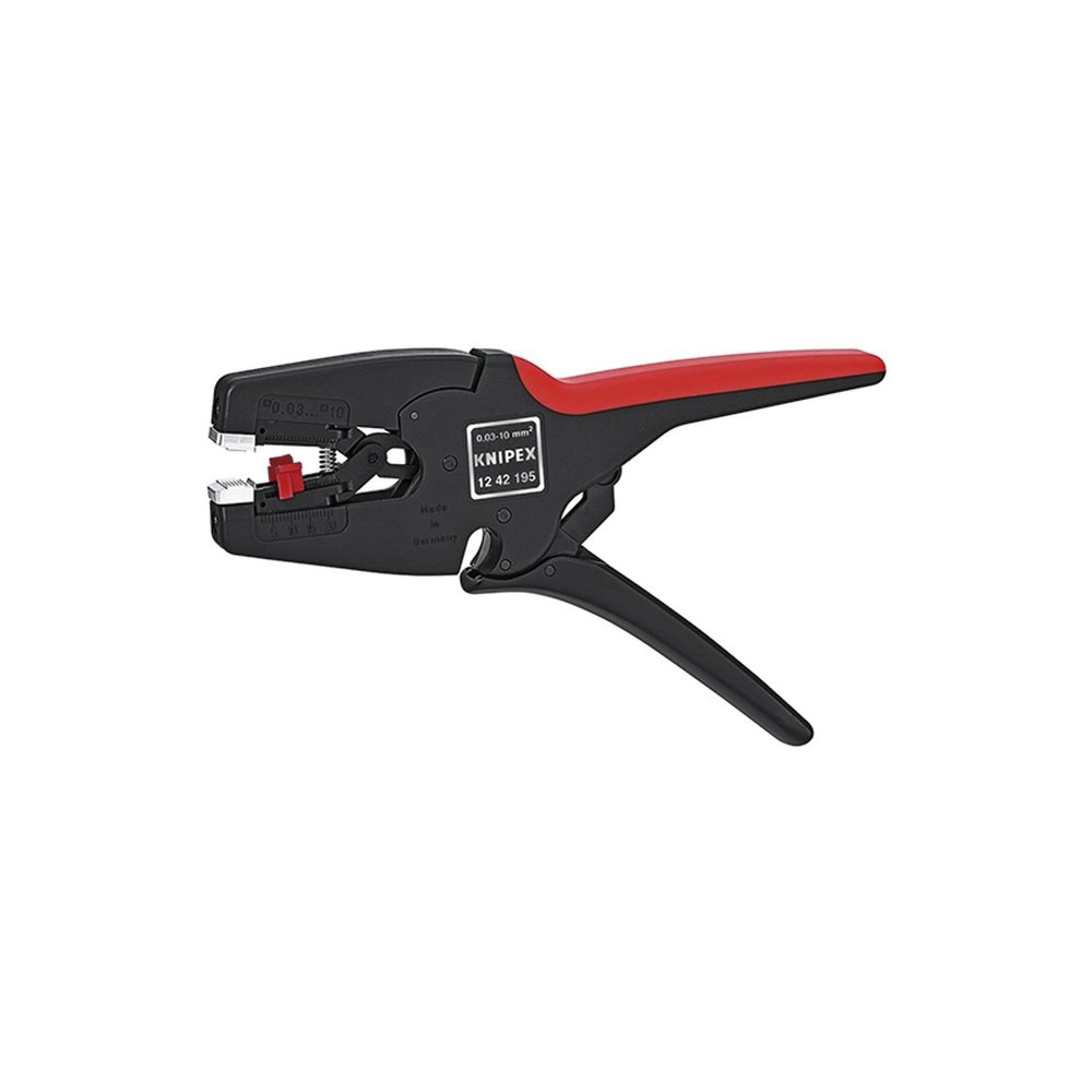 Knipex 12 42 195 Automatic Insulation Stripper "MultiStrip 10"