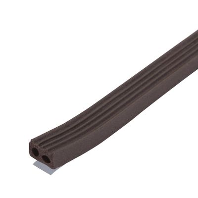MD Building Premium Rubber Window Seal, Large Gaps, Brown, 10ft