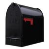 Gibraltar Mailboxes Stanley Extra-Large Capacity Galvanized Steel Black, Post-Mount Mailbox, ST200B00 view 1