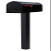 Gibraltar Mailboxes Stanley Extra-Large Capacity Galvanized Steel Black, Post-Mount Mailbox, ST200B00 view 3