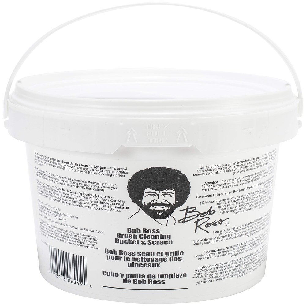 Bob Ross Thinner Bucket with Screen