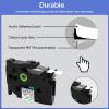 GREENCYCLE Compatible for TZ TZe 131 TZ-131 TZe-131 Label Tape for PT-D210 PT-H110 PT-D400AD Ptouch Label Maker 12mm (1/2 Inch) x 8m (26.2 ft) Laminated Black on Clear, 1 Pack view 3