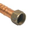 BrassCraft Copper-Flex WB00-24N Water Heater Connector, 3/4 in FIP, 125 psi, Copper view 3