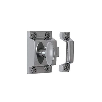 Nostalgic Warehouse Brass Flush Catch, Bright Chrome (701043)