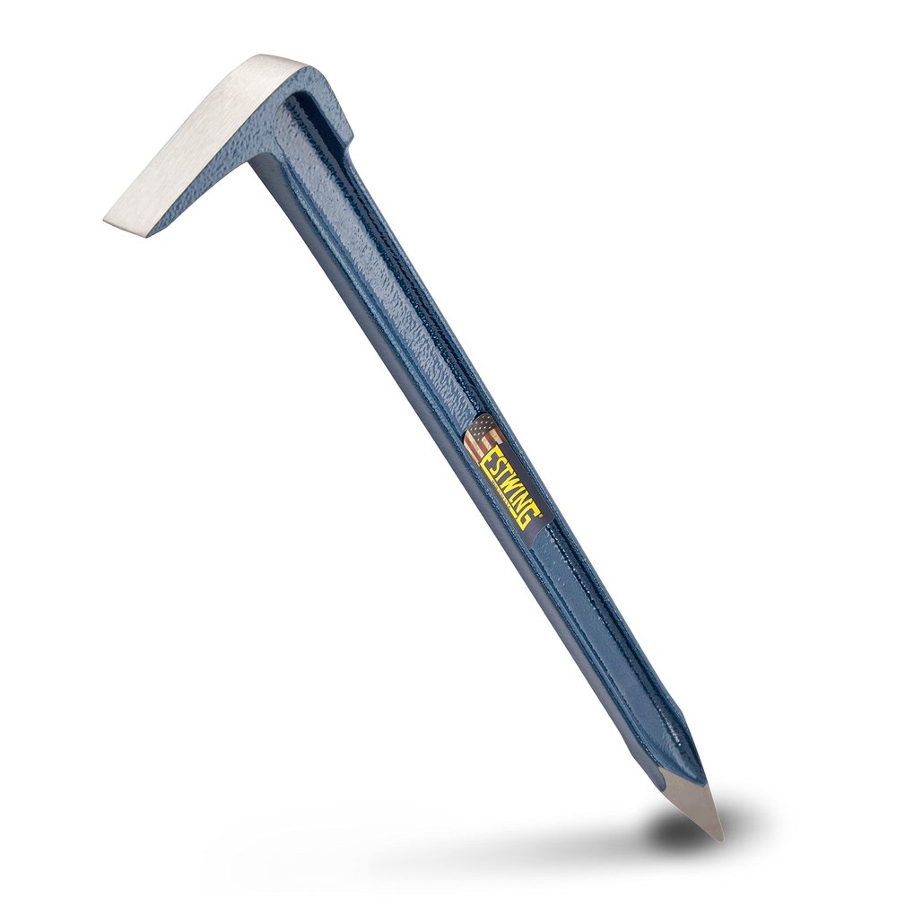ESTWING Gad Pry Bar - 18" Forged Geologist Tool with Pointed Tip & Chisel End - GP-18