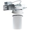 Louis Poulsen BAL-1-18W-CF Ballerup Handblown Glass Cylinder, Recessed Lighting, Includes Fixture Housing, White view 2