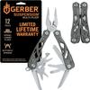Gerber Suspension NXT 15-in-1 EDC Multitool, Pliers w/ Pocket Knife, Grey view 1