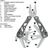 Gerber Suspension NXT 15-in-1 EDC Multitool, Pliers w/ Pocket Knife, Grey view 2