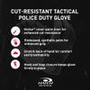 HATCH StreetGuard with Kevlar Cut Resistant Glove, Black, Large view 4