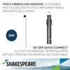 Shakespeare 6400-R Phase III VHF Antenna - 4' VHF Marine Band 3dB Gain view 3