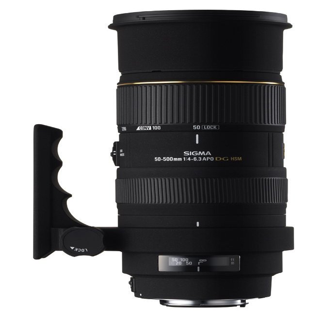Sigma 50-500mm f/4-6.3 EX DG HSM APO RF Telephoto Zoom Lens for Olympus and Panasonic SLR Cameras