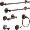 Franklin Brass 127680 Jamestown Bath Hardware Accessory Towel Ring, Venetian Bronze view 2