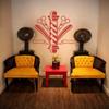 Barber Symbol Die-Cut Decal Shop Window Wall Sticker Hair Salon Signboard Barber Shop Scissors Decor view 1