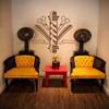 Barber Symbol Die-Cut Decal Shop Window Wall Sticker Hair Salon Signboard Barber Shop Scissors Decor view 2