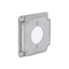 Hubbell-Raco 811C Cast Iron 4" Square Cover 30a Lock, 1.719" Diameter view 1