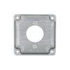 Hubbell-Raco 811C Cast Iron 4" Square Cover 30a Lock, 1.719" Diameter view 4