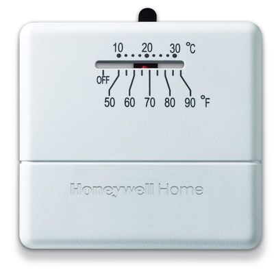 Honeywell Home Economy Millivolt Non-Programmable Thermostat, White