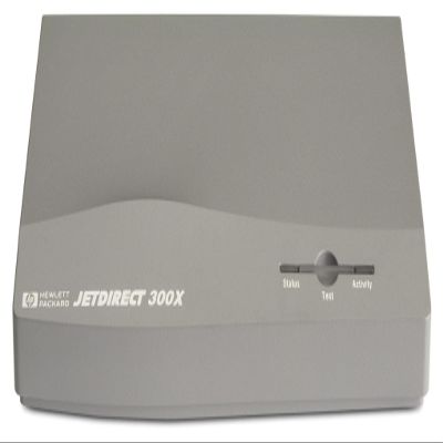 HP JetDirect 300X 10/100 Enet RJ45 Print Server J3263G#ABA