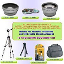 DVD 12PC DLX LENS KIT FOR PANASONIC VDR-M53 M73 M50 M70