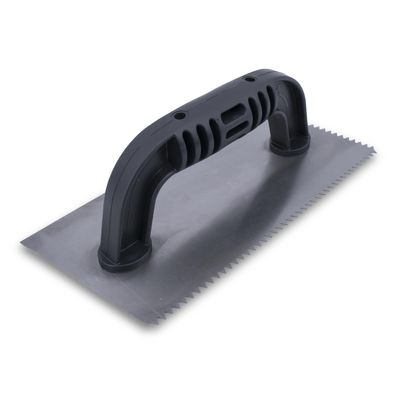 Marshalltown 16250 Plastic Handle V-Notch Trowel ~ 3/16" x 5/32"