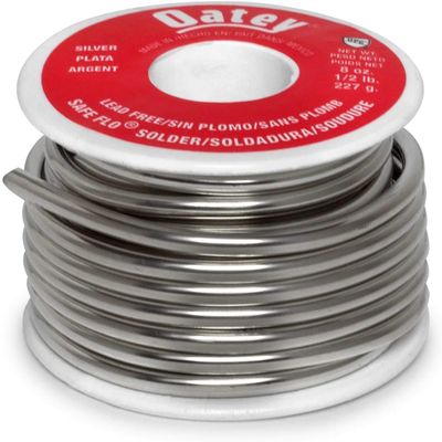 Oatey 29024 Safe Flo 0.117-Inch ga. Bulk, Silver, 1/2 lb.