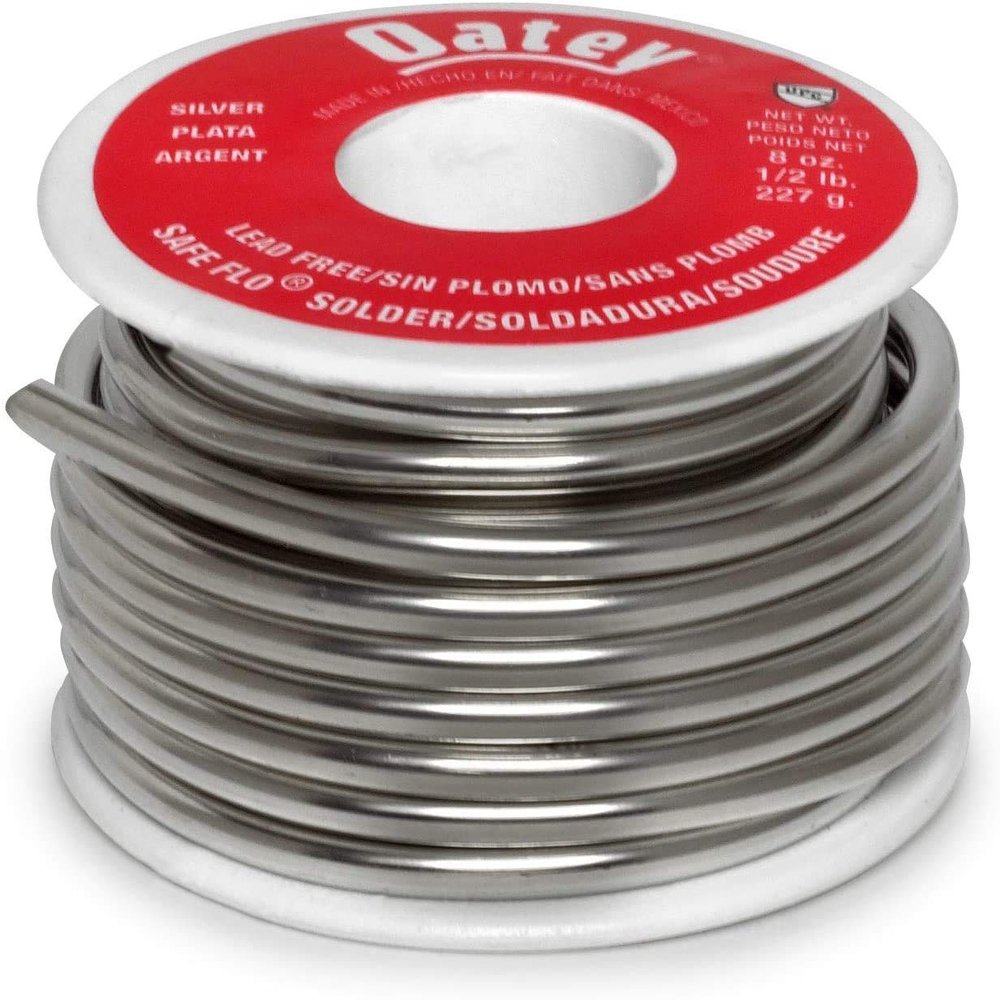 Oatey 29024 Safe Flo 0.117-Inch ga. Bulk, Silver, 1/2 lb.